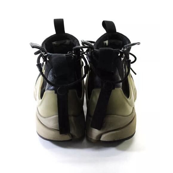 Nike Acronym x‎ Air Presto Mid Sneakers Size 7-8 XXS 844672-001 Black Bamboo main image 4